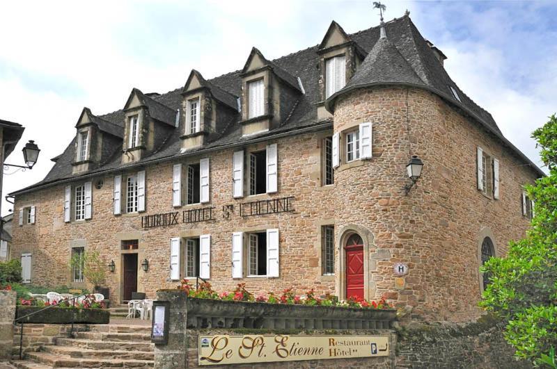 Le Saint-Etienne Hotel Aubazines Bagian luar foto